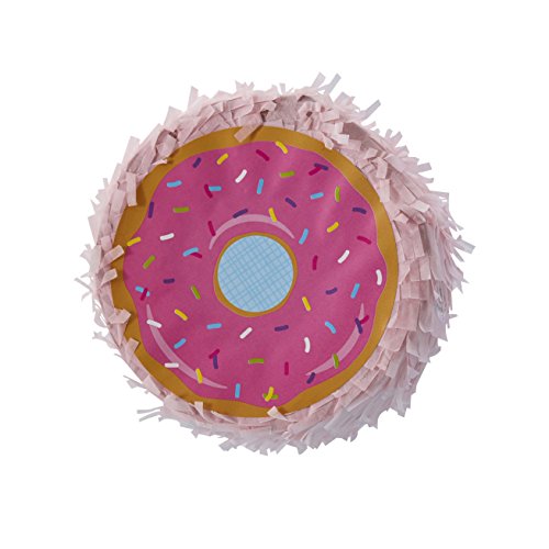 Pink Donut Party Pinata Decoration - 12CM
