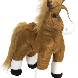 Wild Republic Horse Plush, Stuffed Animal, Plush Toy, Gifts for Kids, Cuddlekins, Brown 12 Inches