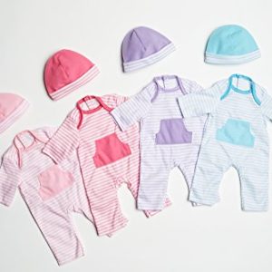 JC Toys Light Pink Romper (up to 16")
