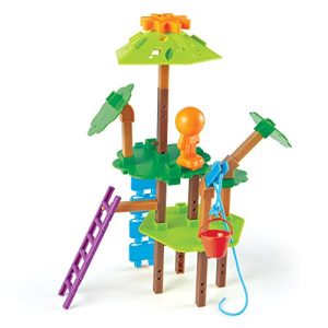 Learning Resources Tree House Engineering & Design Building Set, 52 Pieces