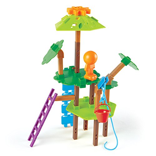 Learning Resources Tree House Engineering & Design Building Set, 52 Pieces