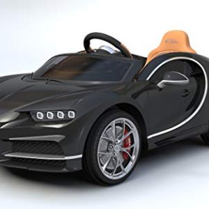 Bugatti Chiron 12V Ride On Car. Premium Convertible Bugatti Chiron Style Ride on Car Kids Music,Lights, Doors, RC