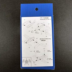 Trumpeter 1/350 F4F4 Wildcat Aircraft Set for USS Hornet (10-Box)