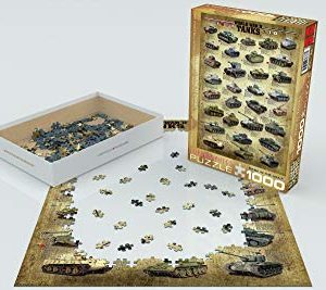 EuroGraphics Tanks of WWII 1000 Piece Puzzle