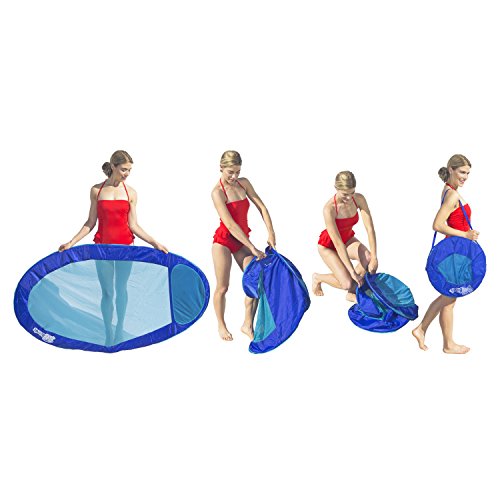 Swimways Original Spring Float Pool Lounger, Hibiscus Flower