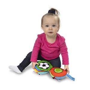 Melissa & Doug K’s Kids My Ball Book 6-Page Soft Activity Book for Babies and Toddlers