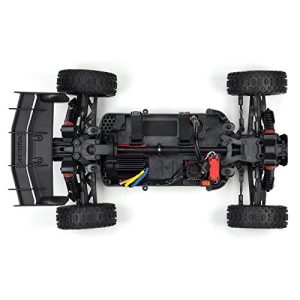 ARRMA 1/8 TYPHON 4X4 3S BLX Brushless 4WD RC Buggy RTR with 2.4GHz Radio (Battery Not Included), Red (ARA102722)