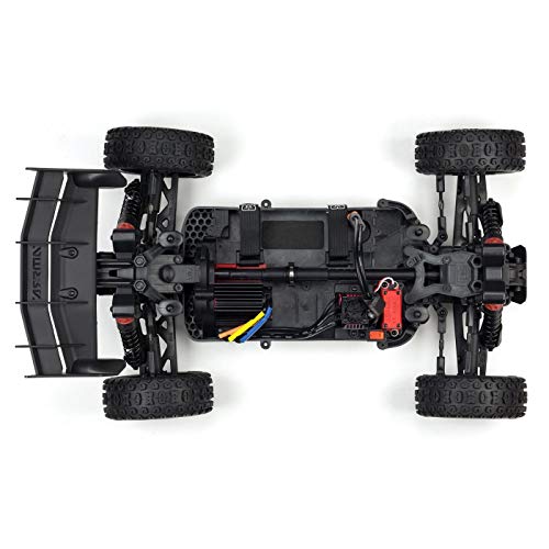 ARRMA 1/8 TYPHON 4X4 3S BLX Brushless 4WD RC Buggy RTR with 2.4GHz Radio (Battery Not Included), Red (ARA102722)