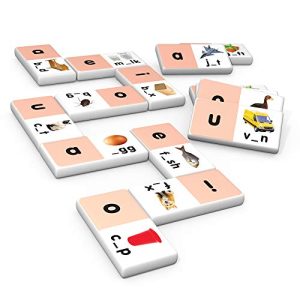 Junior Learning Short Vowel Dominoes Educational Action Games