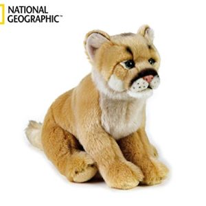 National Geographic Plush Mountain Lion stuffed Animal Plush Toy Medium