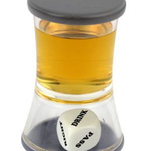 Barbuzzo Loaded Dice - The Ultimate Home Party Drinking Game - Fill the Shot, Slam it Down, & Do Whatever the Die Tells you to Do - Great Gift For Home Entertaining, Parties, Tailgates & Get Togethers