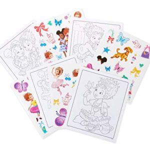 Crayola Fancy Nancy Coloring Pages & Sticker Sheets, Gift for Girls, Ages 3, 4, 5, 6, 7, Multicolor