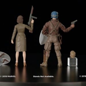 Marvel Legends Series Captain America: The First Avenger 6"-Scale Movie-Inspired Captain America & Peggy Carter Collectible Action Figure 2 Pack (Amazon Exclusive)