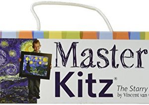 Kidzaw Master Kitz The Starry Night by Vincent Van Gogh