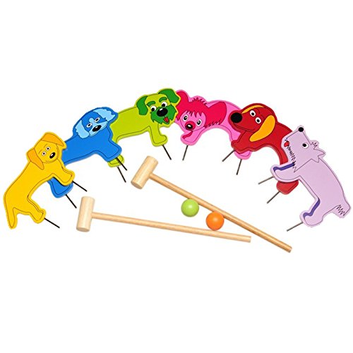 BuitenSpeel Toys Croquet Jr. Outdoor Game