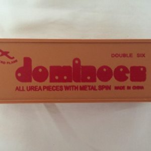 Dominoes Plastic Case Ivory Classic Puerto Rico Large Doble SEIS Domino Jumbo