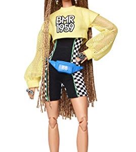 Barbie BMR1959 Fully Poseable Fashion Doll with Braided Hair, Fully Poseable