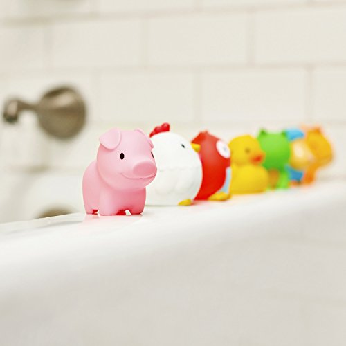 Munchkin Squirtin Bath Toy, Barnyard Friends