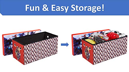 Marvel Avengers Endgame Bench with Storage, 30” Toy Chest and Trunk
