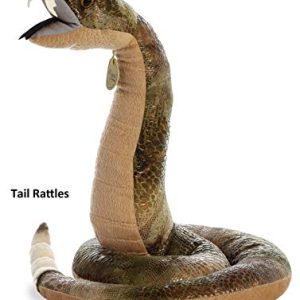 Aurora Rattlesnake Plush, Green