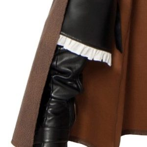 Roma Costume Deluxe Pirate Captain Boot Cover, Black, One Size