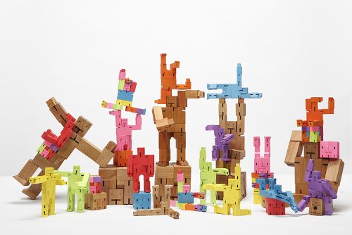 Areaware Cubebot Medium (Natural)