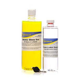 Steve Spangler's Glow in the Dark Slime - Atomic Glow - Atomic Slime - 1 L (33.8 fl oz) DIY Slime Kit for Kids and Classroom
