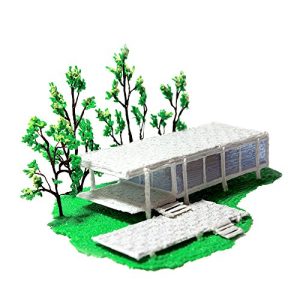 3Doodler Create 4 Pack Plastic Bundle with Licensed Farnsworth House Stencil (3D Pen Not Included)