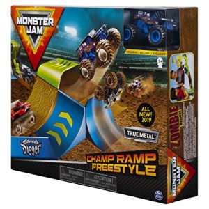 Monster Jam Official Champ Ramp Freestyle Playset Featuring Exclusive Son-uva Digger Monster Truck