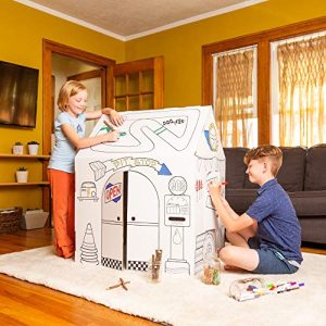 Easy Playhouse Pit Stop Garage