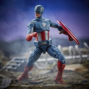 Avengers Marvel Legends Series Endgame 6" Collectible Action Figure Captain America Collection, Includes 1 Accessory