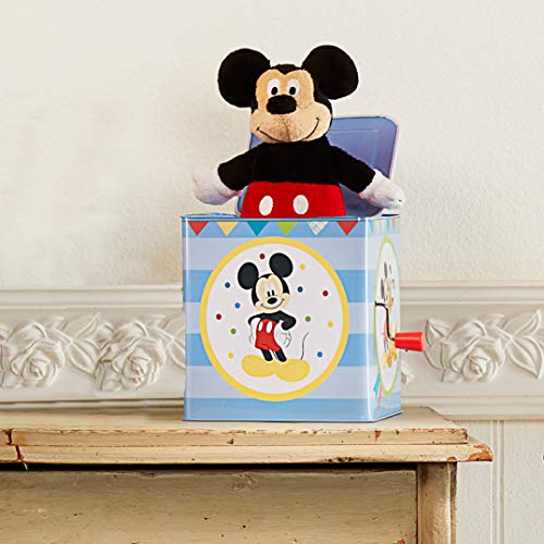 Disney Baby Mickey Mouse Jack-in-The-Box - Musical Toy for Babies