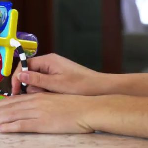 Sassy Fishy Fascination Station 2-in-1 Suction Cup High Chair Toy | Developmental Tray Toy for Early Learning | for Ages 6 Months and Up