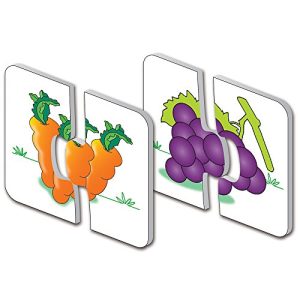 The Learning Journey: My First Match It - Things I Eat - 15 Self-Correcting Food Themed Image Matching Puzzles