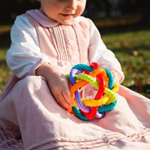 Playgro 0184557 Bendy Ball for Baby Infant Toddler Children, Playgro is Encouraging Imagination with STEM/STEM for a Bright Future - Great Start for a World of Learning