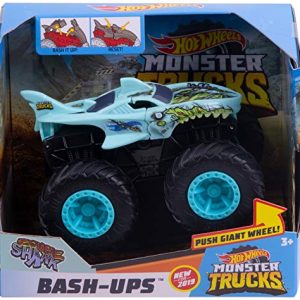 Hot Wheels Monster Trucks 1: 43 Bash-Ups Vehicle [Styles May Vary]