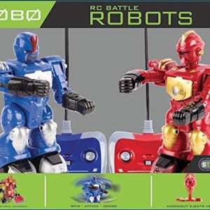 Kids Tech Robots, Lights Up, Battles Opposite Robot, Easy to Control & Small Enough to Carry, Suitable for Ages 6+, Remote Controlled Robots, Great Gift Idea