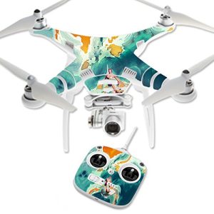 MightySkins Skin Compatible with DJI Phantom 3 Standard – Acid Surf | Protective, Durable, and Unique Vinyl Decal wrap Cover | Easy to Apply, Remove, and Change Styles | Made in The USA
