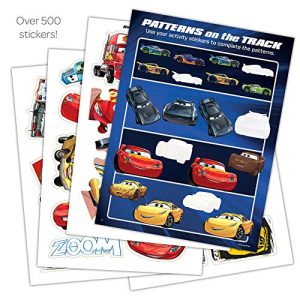 Disney Bendon Cars 3 32-Page Giant Sticker Activity Book (73235)