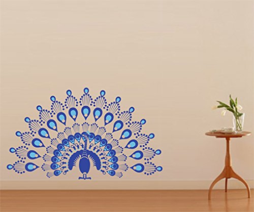 Pop Decors"Peacock" Beautiful Wall Stickers for Kids Rooms