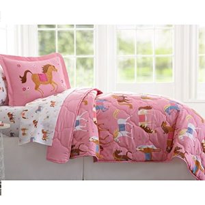Olive Kids Horses Microfiber Sheet Set - Full