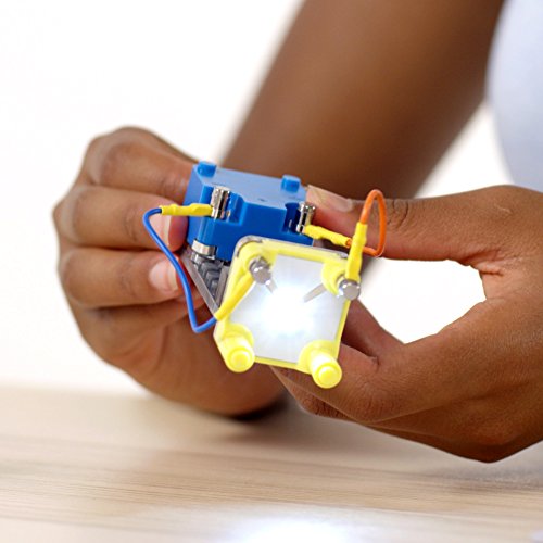 Circuit Cubes Bright Lights STEM Toy Lego Compatible Electronic Building Blocks Construction Kit Ultra Bright LED Projects