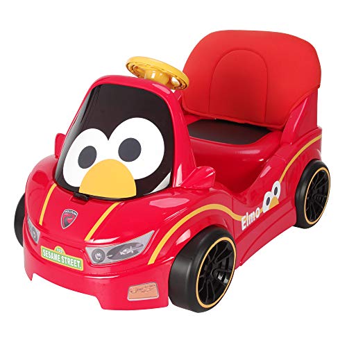 Rollplay 6 Volt Elmo EZSteer Cruiser Ride On Toy, Battery-Powered Kid's Ride On Car