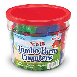 Learning Resources Jumbo Farm Counters