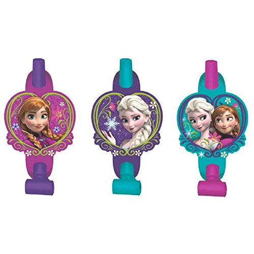 American Greetings Frozen Party Blowers, 8-Count