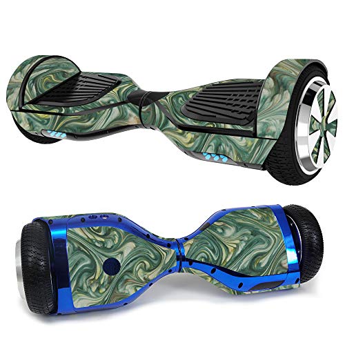 MightySkins Skin Compatible with Hover-1 H1 Hoverboard Scooter - Marble Swirl | Protective, Durable, and Unique Vinyl Decal wrap Cover | Easy to Apply, Remove, and Change Styles | Made in The USA