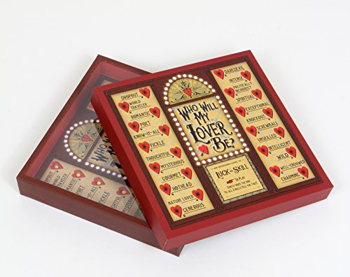 Chronicle Books Who Will My Lover Be? Game Box (Fun Fortune Telling Gift, Vintage Inspired Novelty Game)