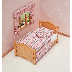 Calico Critters, Doll House Furniture and Décor, Bed & Comforter Set