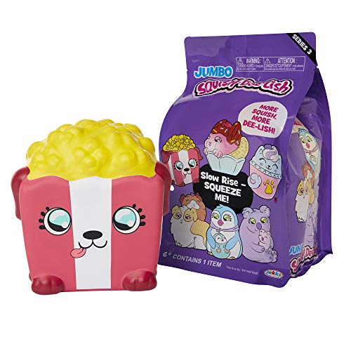 Squish-Dee-Lish Squishy Jumbo Toy, Squishies - Slow Rising Pup-Corn, Soft Kids Squishy Toys 86715
