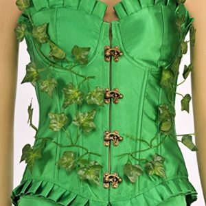 DC Comics Poison Ivy Deluxe Costume, Green, Large
